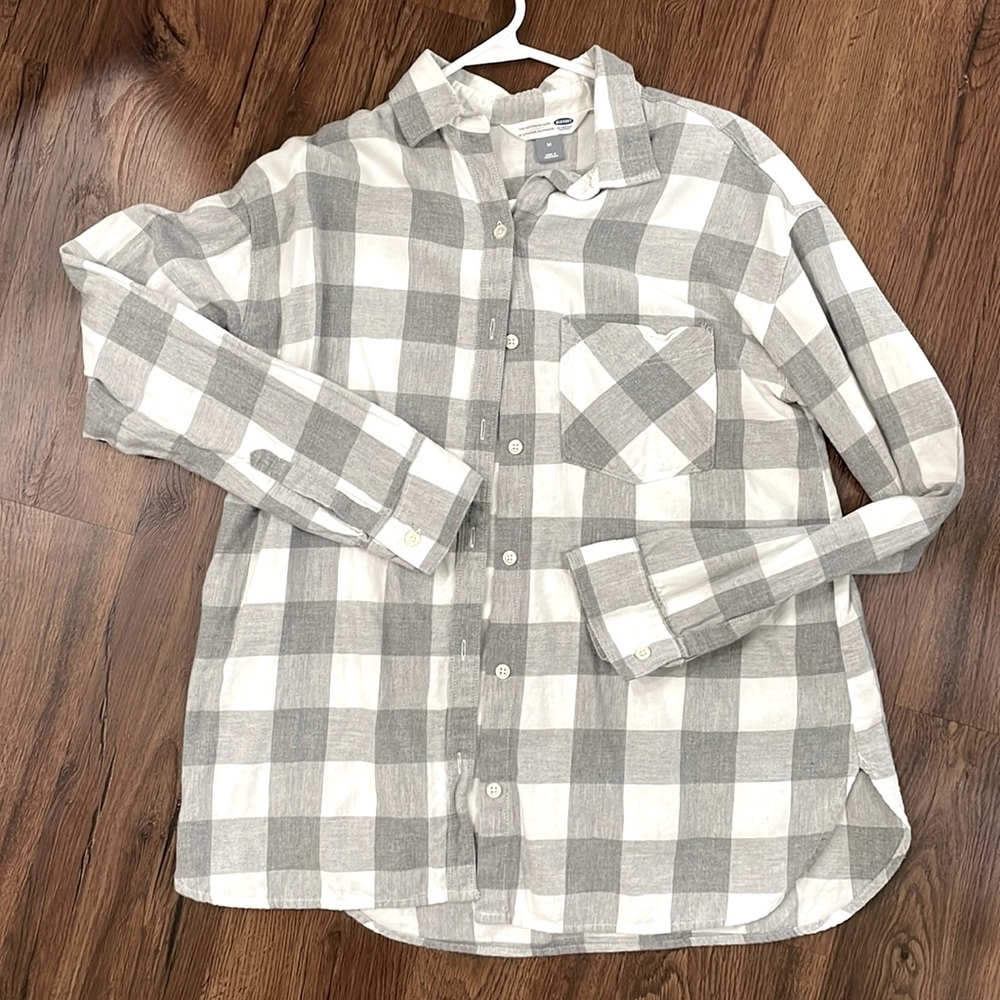 COPY - Old navy women’s flannel buffalo plaid